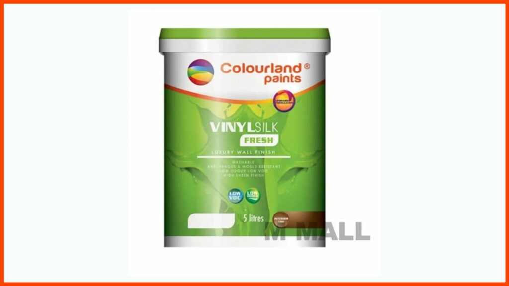 colourland paint vinyl silk fresh interior storm cloud 1 liter