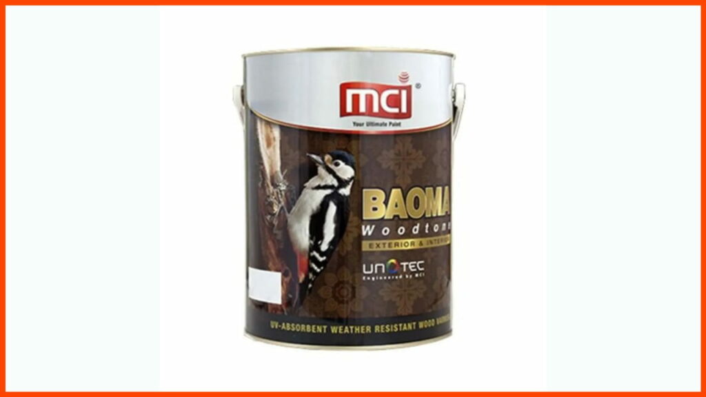 mci baoma woodtone exterior and interior wood varnish 1 liter