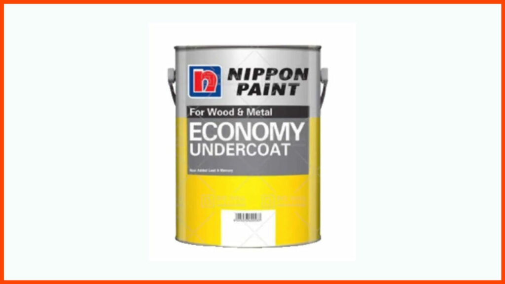 nippon paint 5 liter economy undercoat white for wood and metal