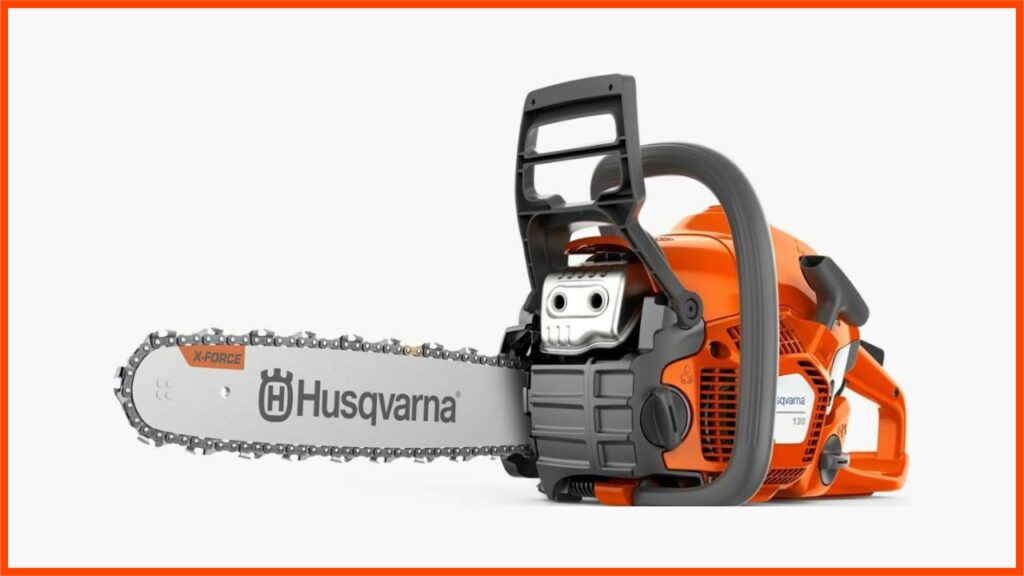 gas powered chainsaw