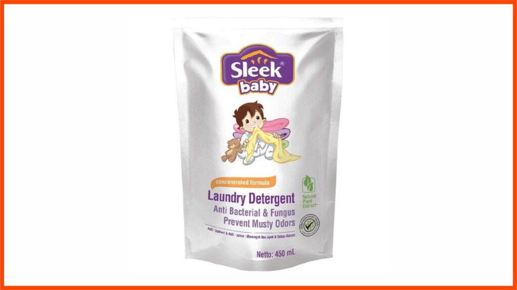 sleek baby laundry detergent