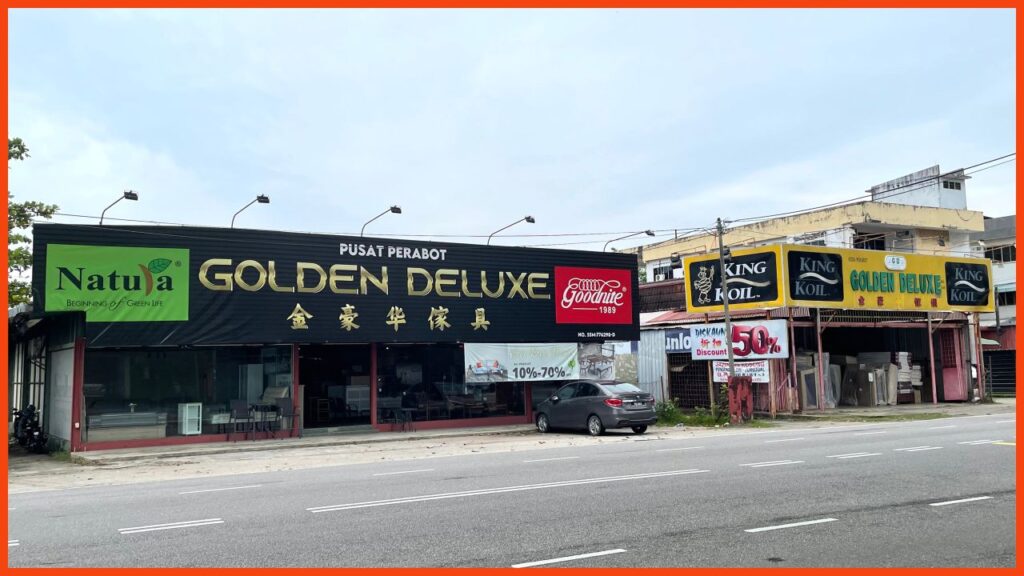 golden deluxe furniture showroom