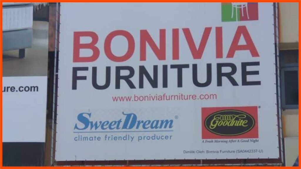 kedai perabot banting bonivia furniture