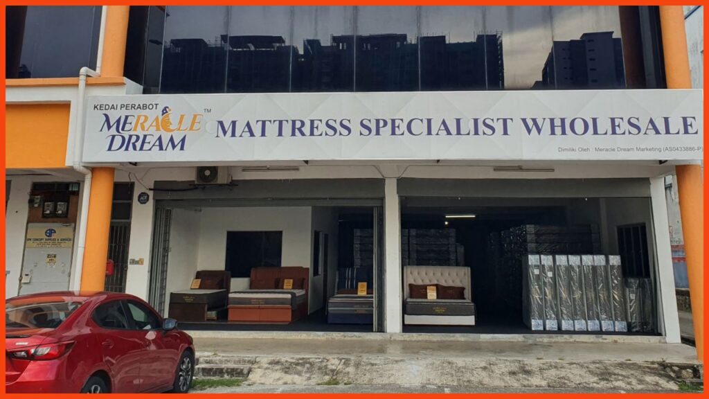 kedai tilam shah alam meracle dream marketing mattress factory outlet
