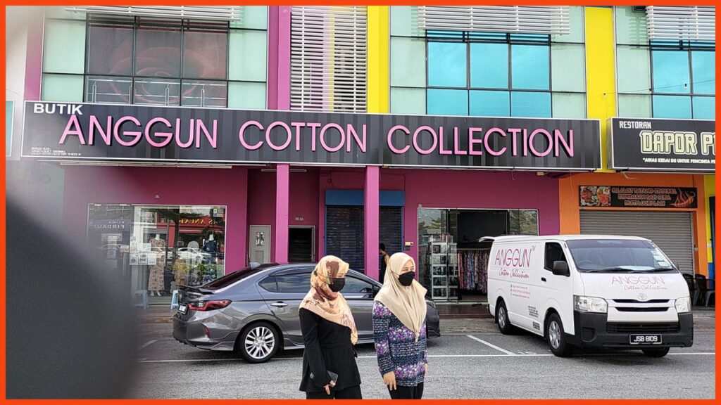 kedai baju johor bahru anggun cotton colection - butik johor bahru