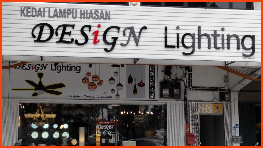 kedai lampu johor jaya design lighting