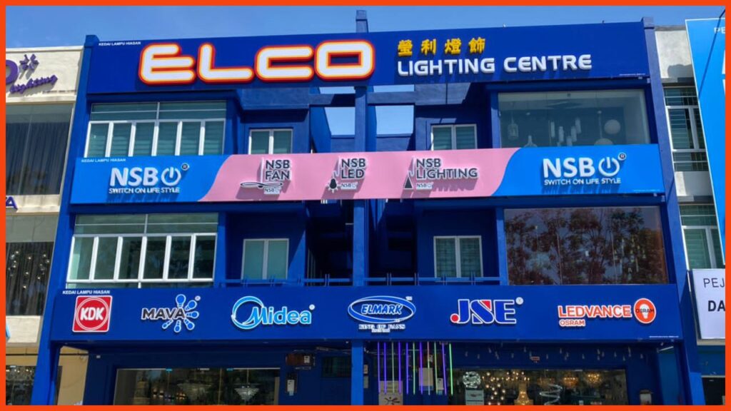 kedai lampu melaka elco lighting centre