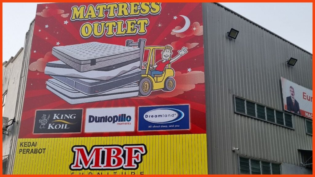 kedai tilam puchong mbf mattress puchong warehouse