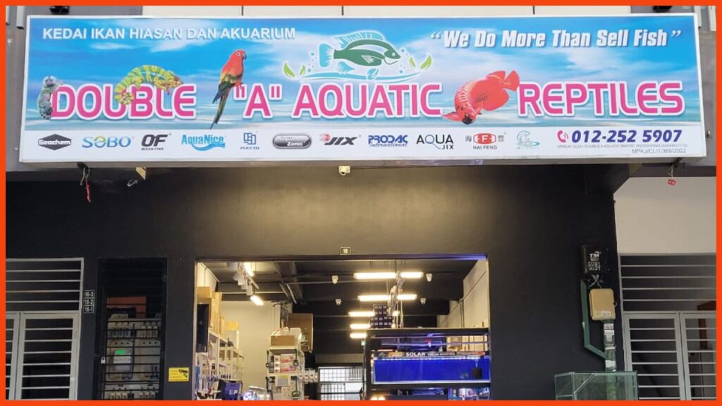 kedai aquarium kajang double a aquatic&reptiles(m)sdn bhd