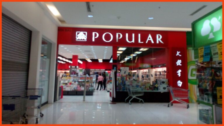 kedai buku popular batu pahat (popular bookstore)