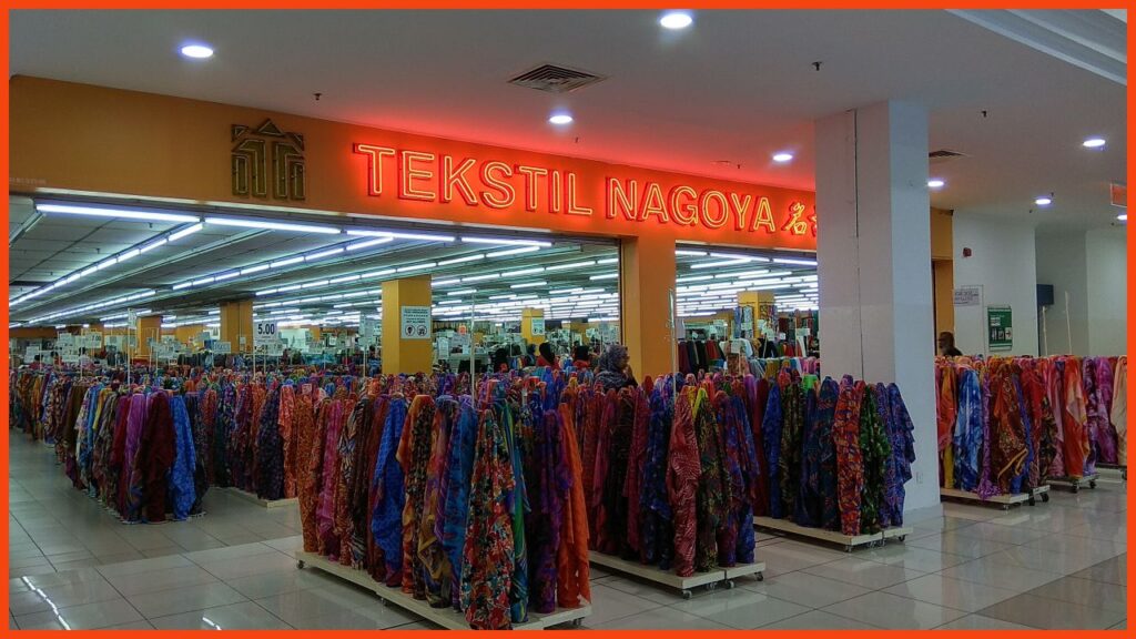 kedai nagoya textiles and fashion