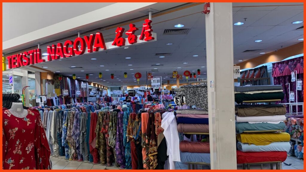 nagoya textiles @ tesco hypermarket saujana impian