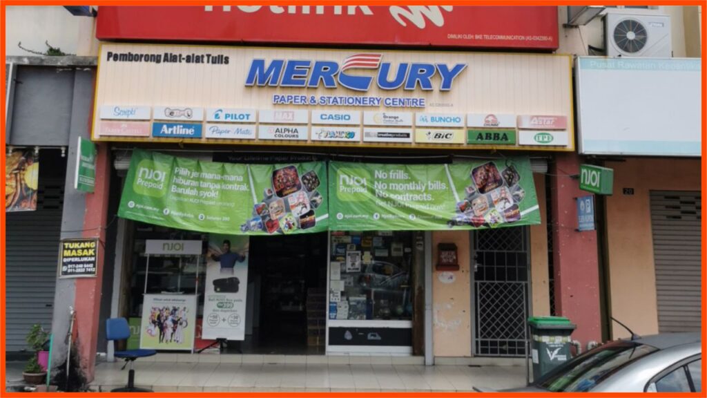 kedai alat tulis alor setar mercury paper & stationery centre