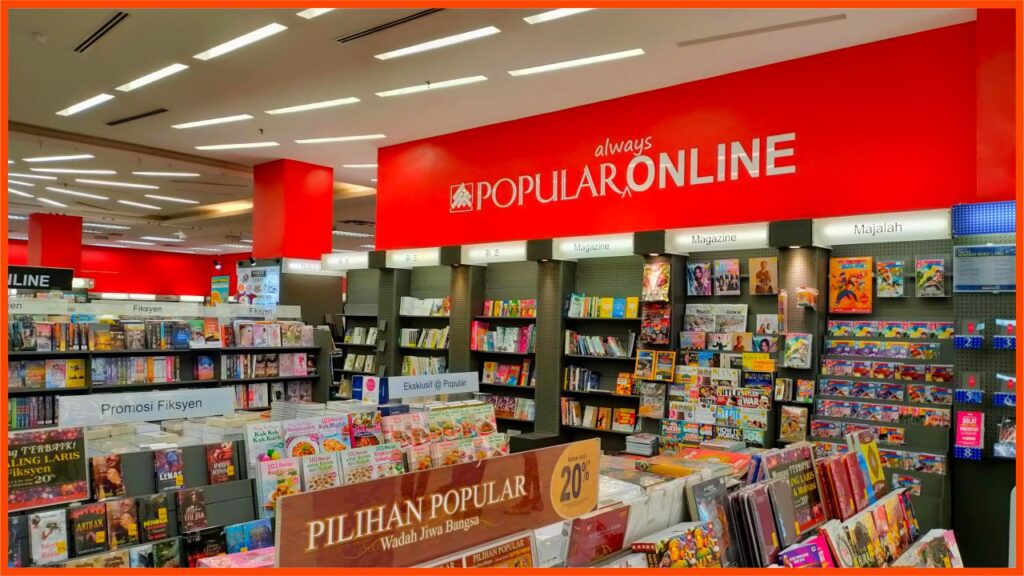 kedai buku popular ipoh popular bookstore @ aeon mall ipoh station 18