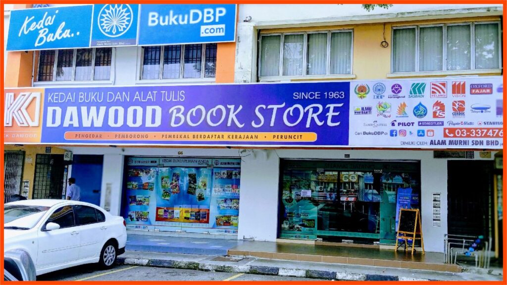 kedai buku popular klang kk dawood book store