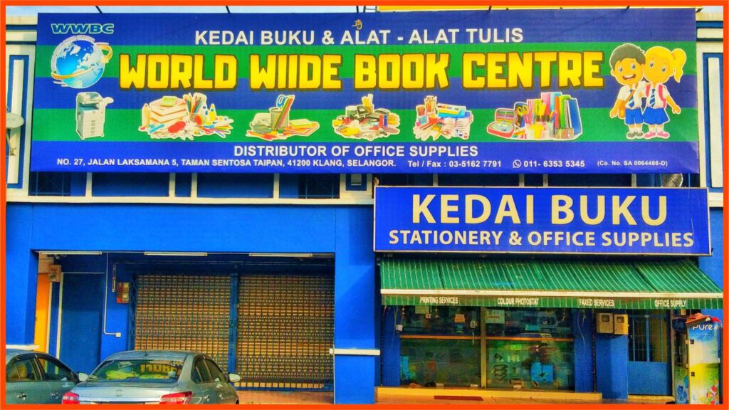 kedai buku popular klang world wiide book centre