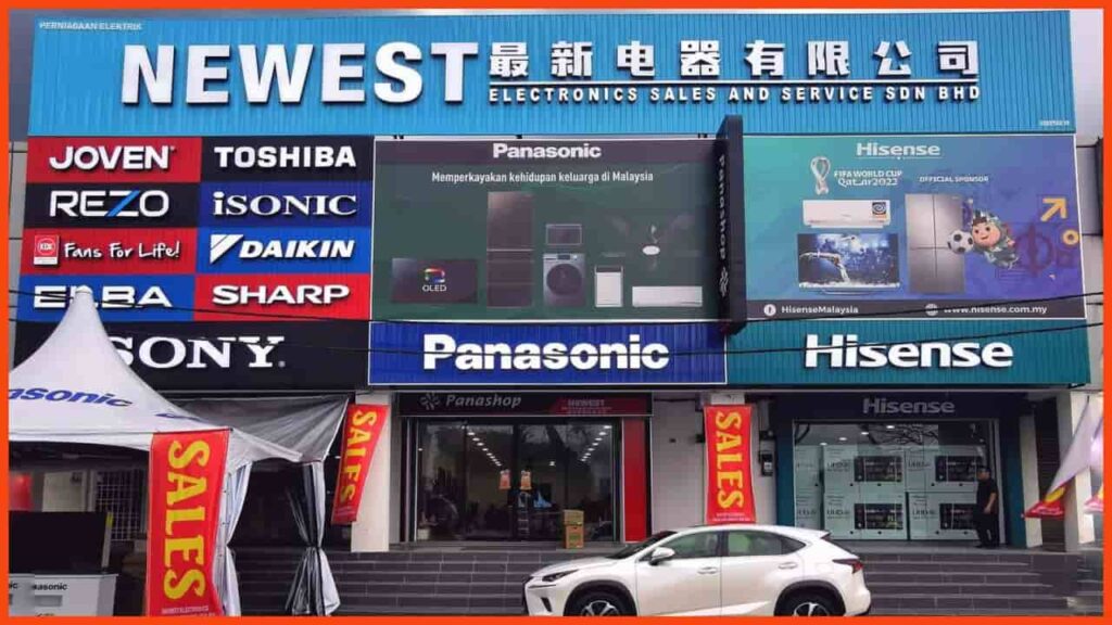 newest electronic sales & services panasonic