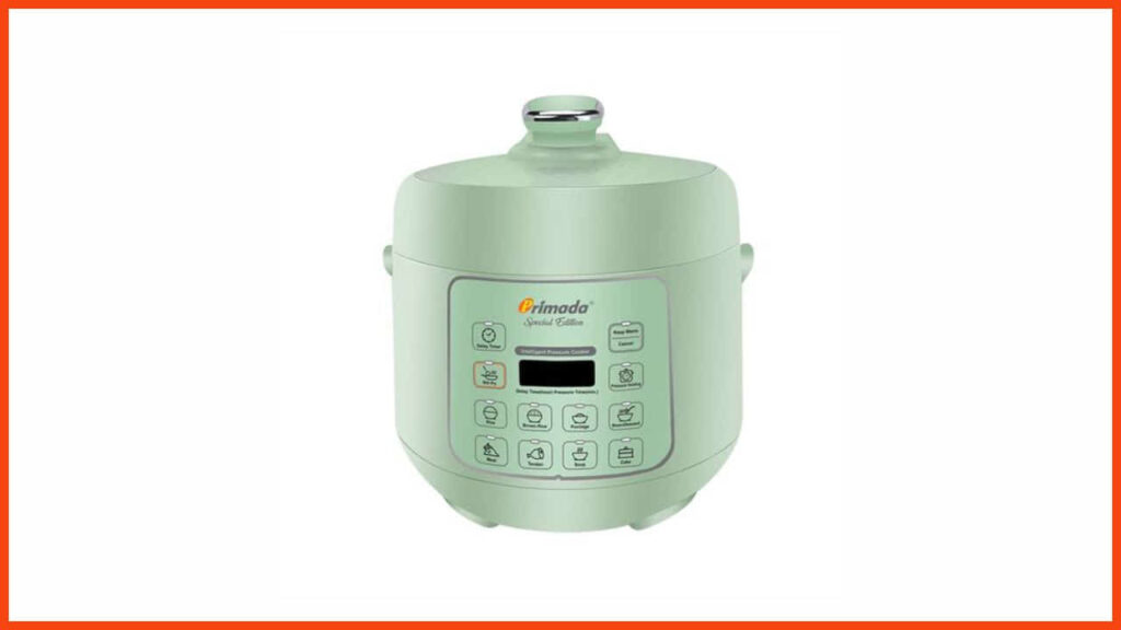 primada special edition intelligent pressure cooker mpc2550